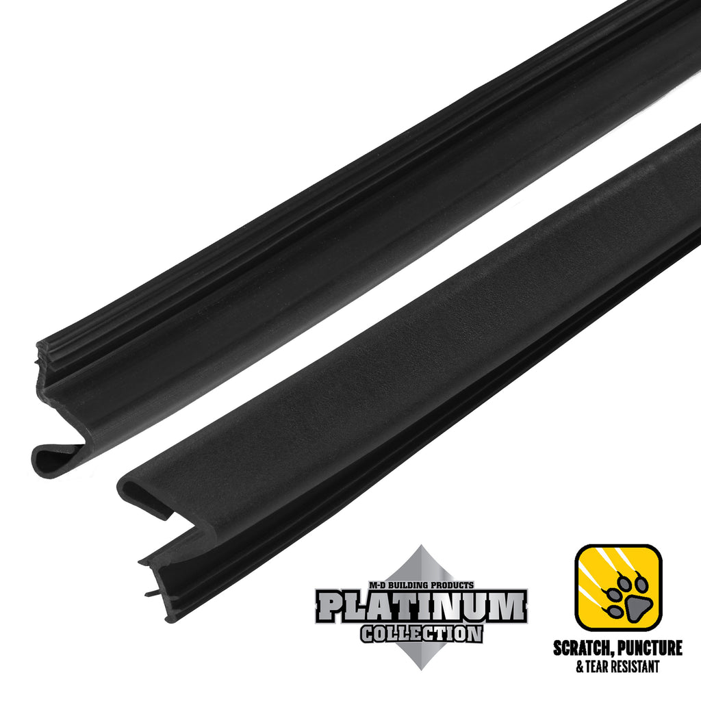 Premium Rubber PLATINUM™ Top and Sides Door Seal for Doors with Kerf/Channel
