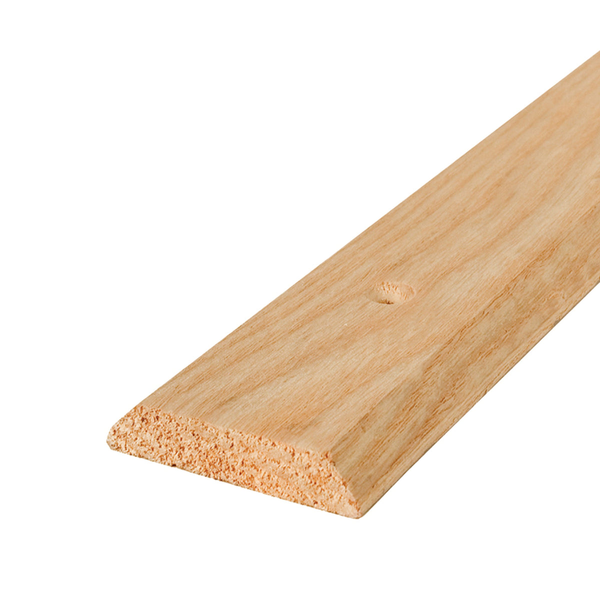 36 in. Natural Hardwood Flat-Profile Threshold for Doorways