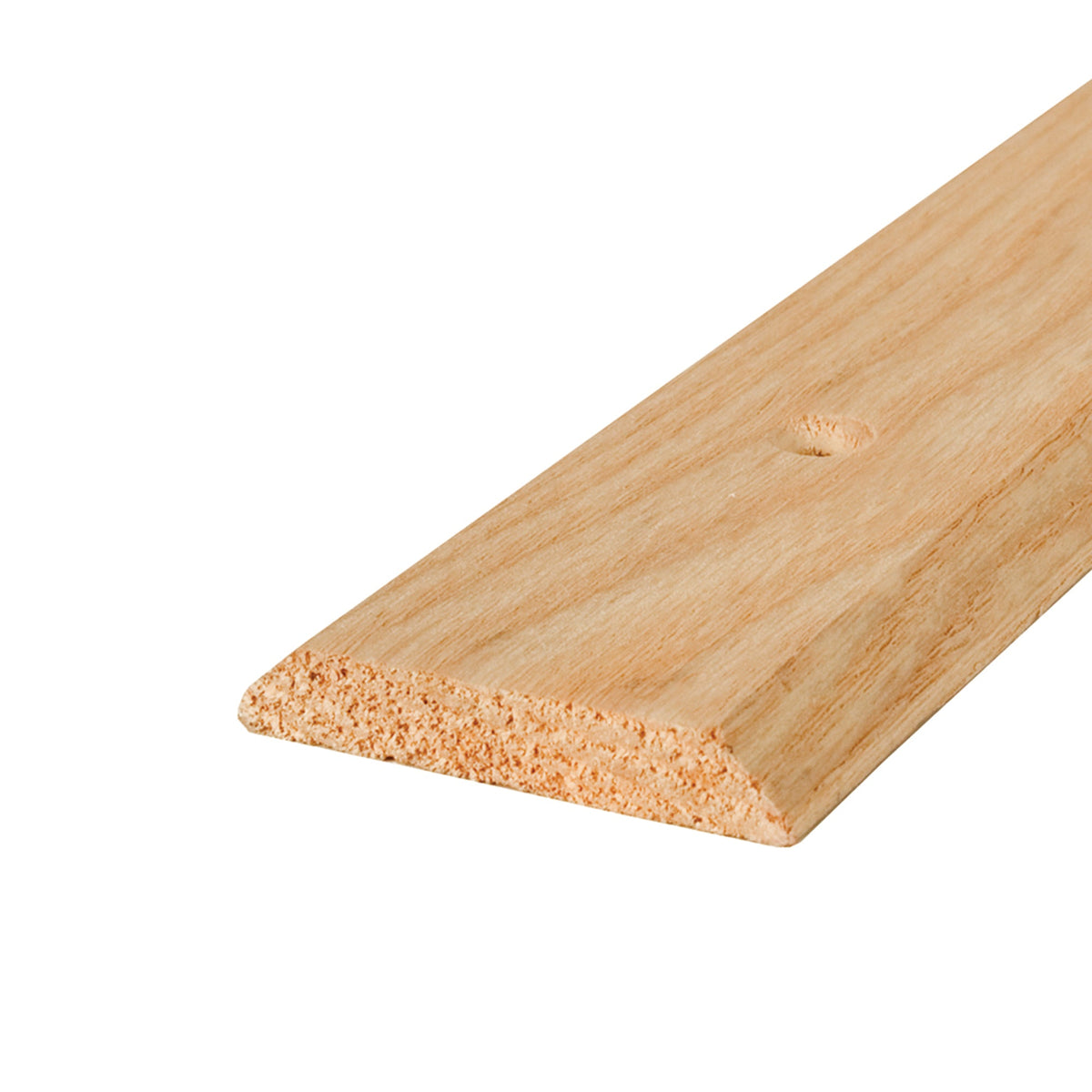 36 in. Natural Hardwood Flat-Profile Threshold for Doorways