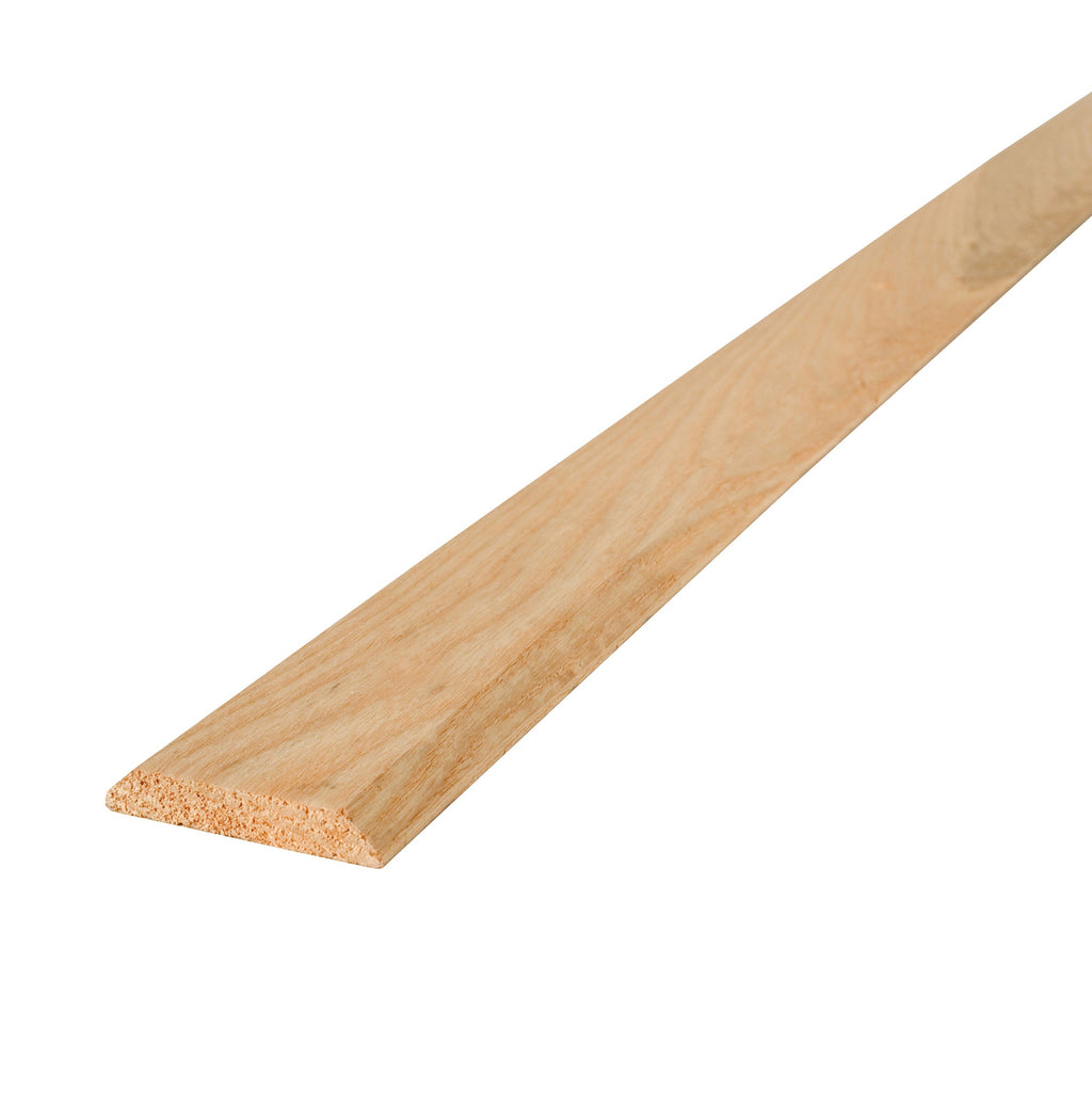 36 in. Natural Hardwood Flat-Profile Threshold for Doorways
