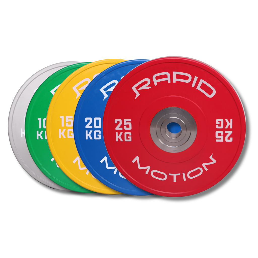 Rapid Motion Olympic Colour Bumper Plates 5/10/15/20/25kg Pair