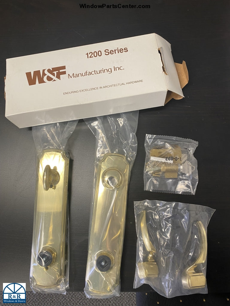 1200-5.5 - W&F 1200 Series Handle Set 5 1/2 Inch Center to Center Bore Handle Set - Discontinued see details for replacement option