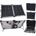 120W 12V folding solar panel charging kit for caravan motorhome campervan boat