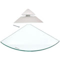 CRL 12" x 12" Corner Shelf Clip Kit - 1212SCK