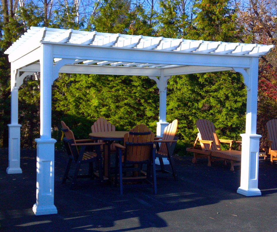 DISPLAY ONLY- 12' X 12' PERGOLA