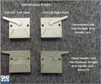 Sash Lock Straight Arm Window Lock - Discontinued See Product Description for Replacement Option