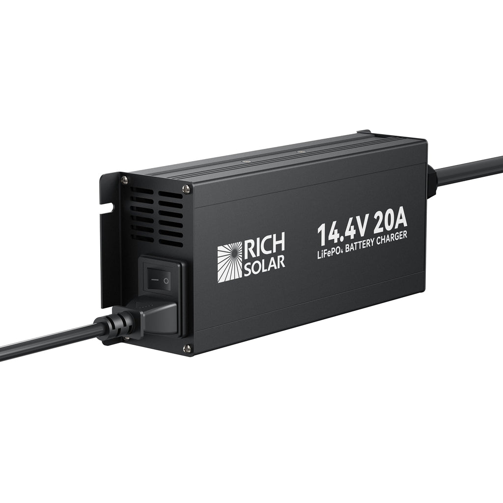 12V(14.4V) 20A | 100-240VAC | 12V LiFePO4 Battery Charger