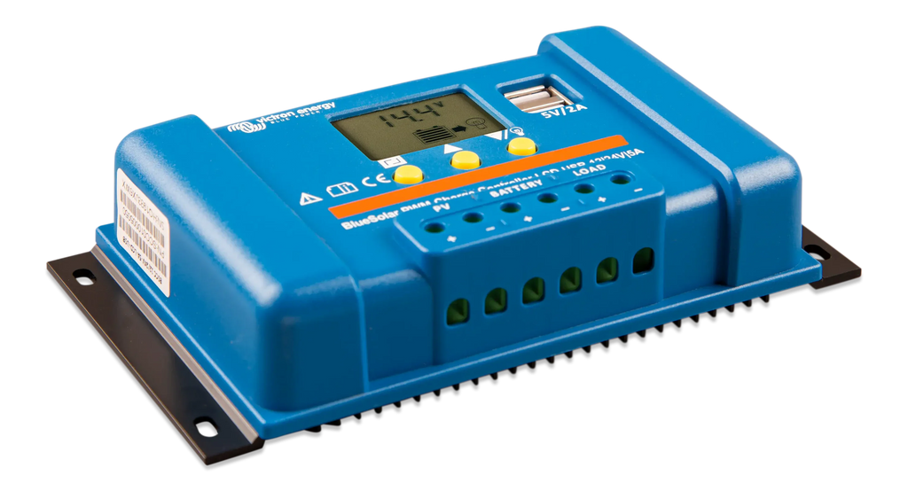 Victron 12/24V 5A BlueSolar PWM-LCD & USB Solar Charge Controller