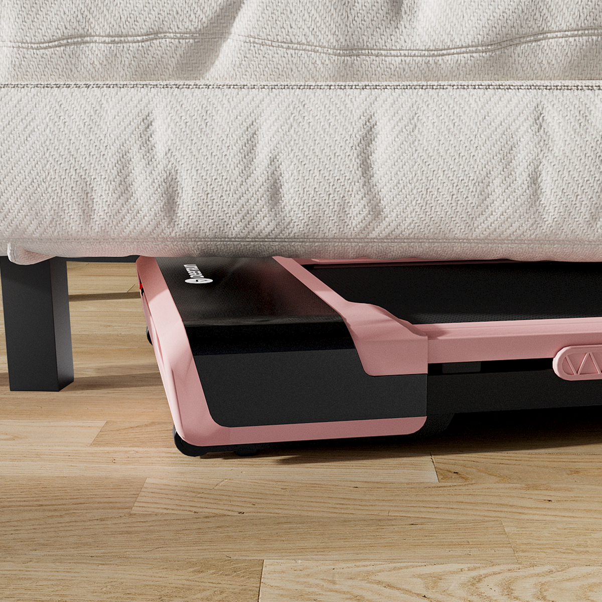 DeerRun Z10 12% Auto Incline Smart Walking Pad Treadmill with remote control Pink-Fat-burning & fitness friendly