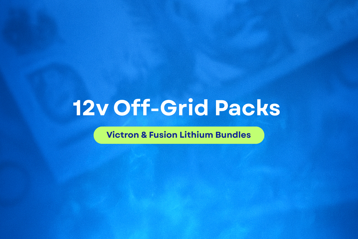 12v Off-Grid Pack | Victron & Fusion