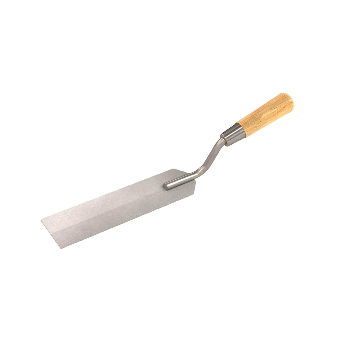Bon Tool Stainless Steel Margin Trowel Wooden Handle - RHINOBUILD Bricklaying Tools