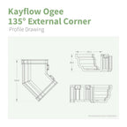 Kayflow Ogee 120mm Gutter Parts