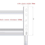 Double Manual Bolt On Caravan Step
