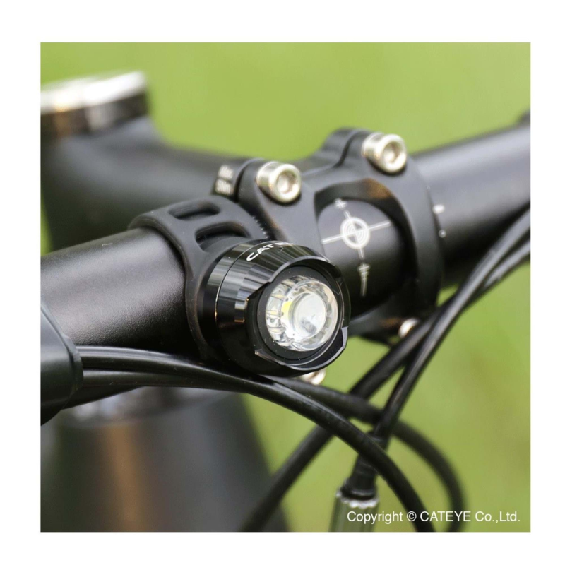 Cateye Orb Rechargeable Bike Light Set