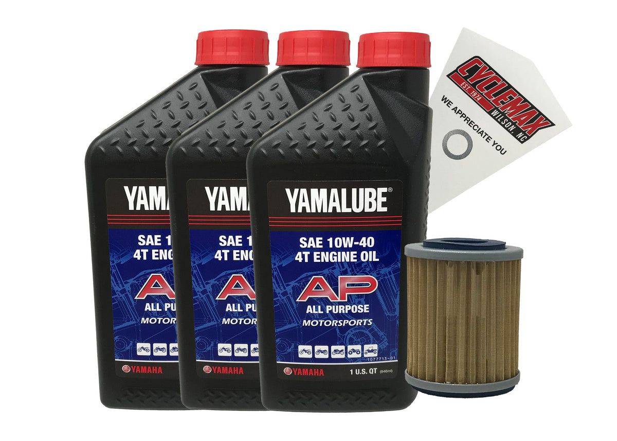 Yamaha Yamalube Standard Oil Change Kit for 1987 WARRIOR 350