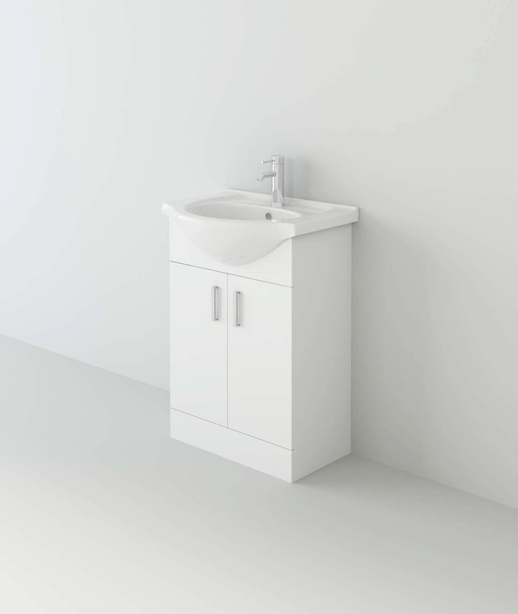 VeeBath Linx Vanity Unit and Compact Storage Combination Unit