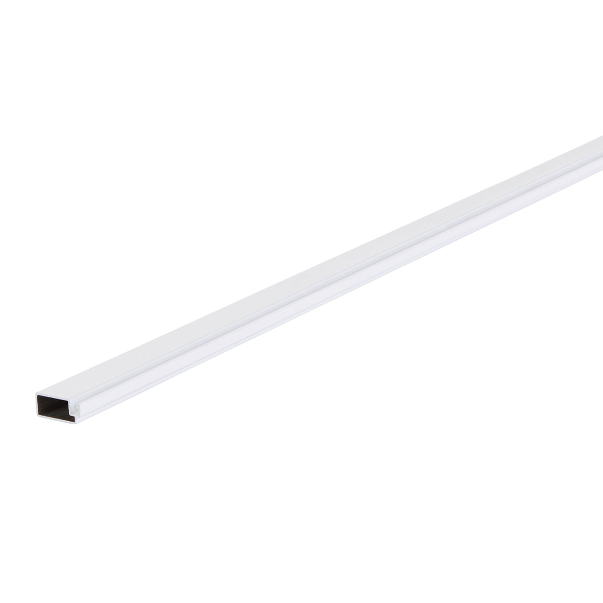 Aluminum Frame Bulk 48 in. x 7/16 in. (122 cm x 1.1 cm) White-Rollformed
