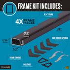 5/16 in. Aluminum Screen Frame Kit