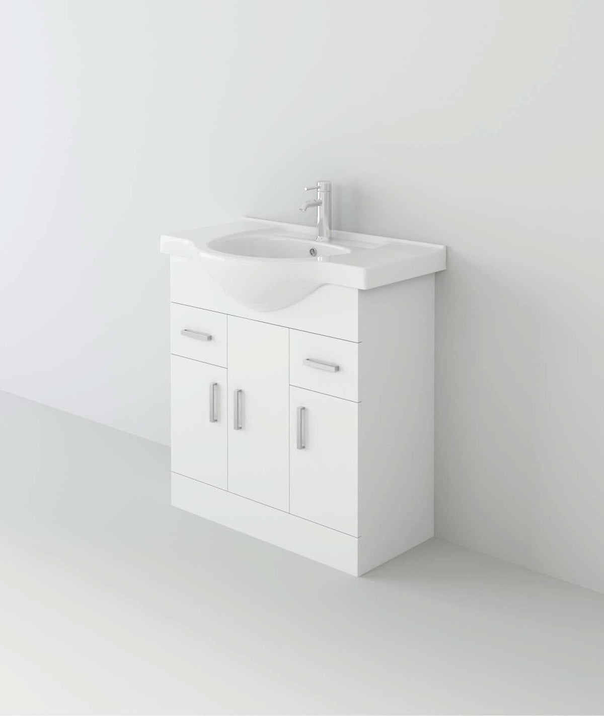 VeeBath Linx Vanity Unit and Compact Storage Combination Unit