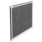 20-37 in. White Aluminum Adjustable Screen