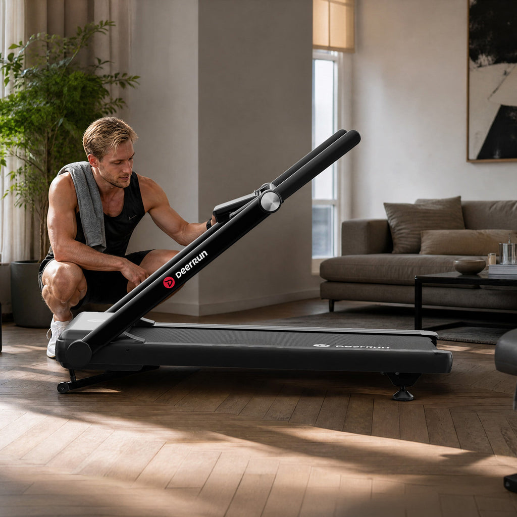 DeerRun Apex Rise 1 Challenge Training 25% Auto Incline Foldable Smart Treadmill