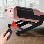 DeerRun Z10 12% Auto Incline Smart Walking Pad Treadmill with remote control Pink-Fat-burning & fitness friendly