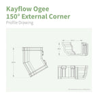 Kayflow Ogee 120mm Gutter Parts