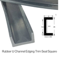 EPDM Rubber Edge Trim – 25mm x 12mm Capping Strip (19mm Internal Gap)