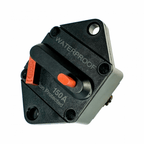 150A 12V/24V/48V automatic over-current DC circuit breaker / switch for panel or recess mount