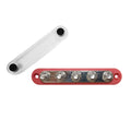 Exotronic 150A Red 5x M8 Stud Busbar with Cover