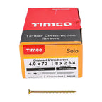 Solo Countersunk Multipurpose Wood Screws