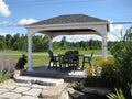 DISPLAY ONLY- 10' x 14' VINYL TRADITIONAL PAVILION