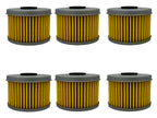 6 Pack Honda OEM Oil Filter 15412-HM5-A10 TRX350 TRX400 TRX450 Rancher Foreman 4