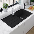 Astini Elmo 100L 1.0 Bowl Granite Reversible Kitchen Sink & 5E Tap