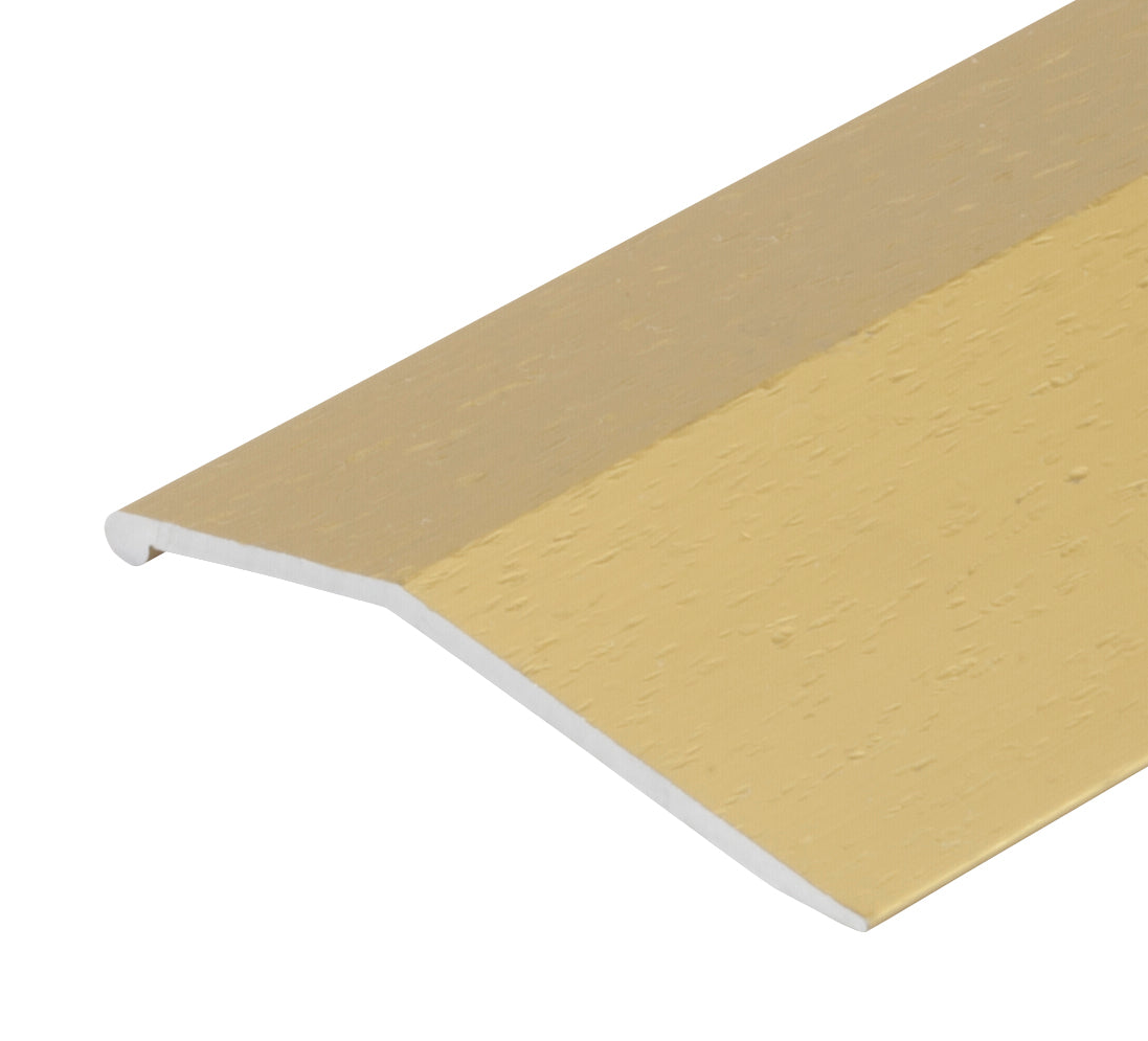 2 In. X 144 In. Aluminum Carpet Trim Hammered