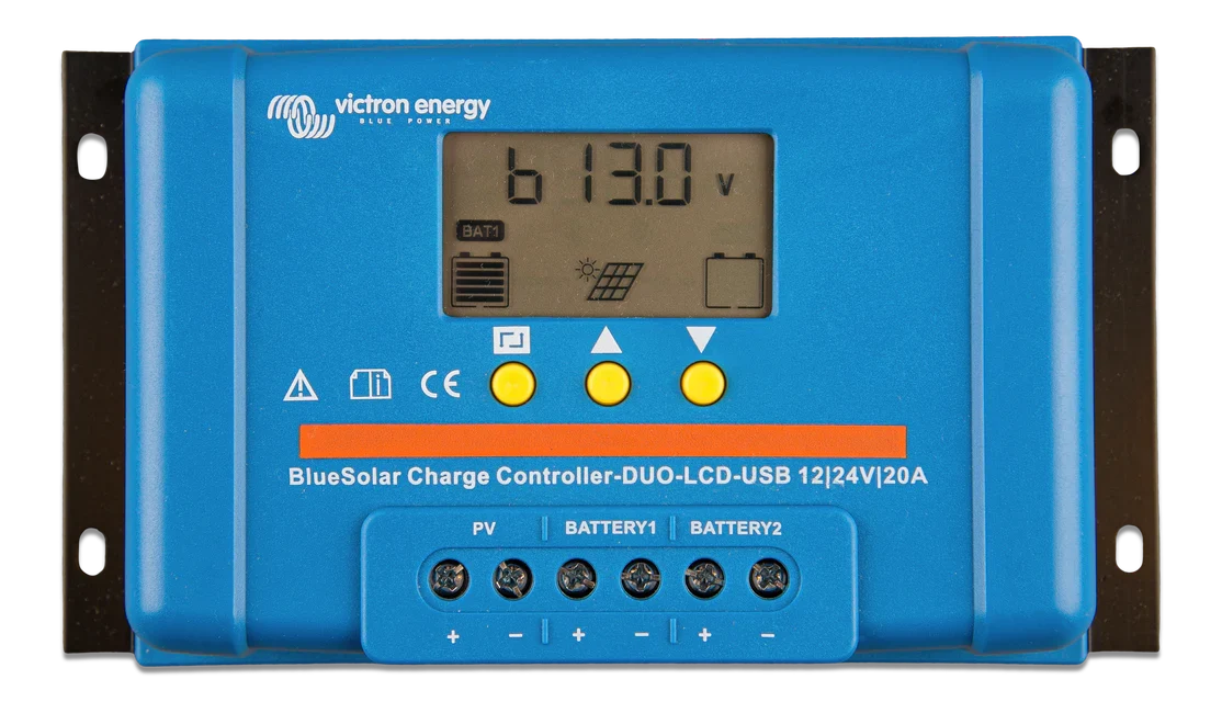 BlueSolar PWM DUO-LCD&USB 12/24V-20A