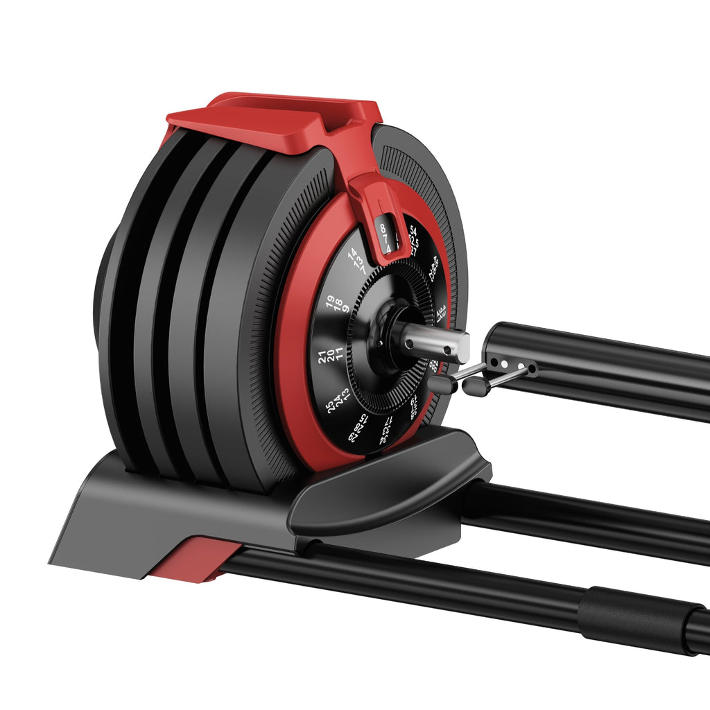 24 KG Adjustable Dumbbell, Barbell, and Kettlebell Set