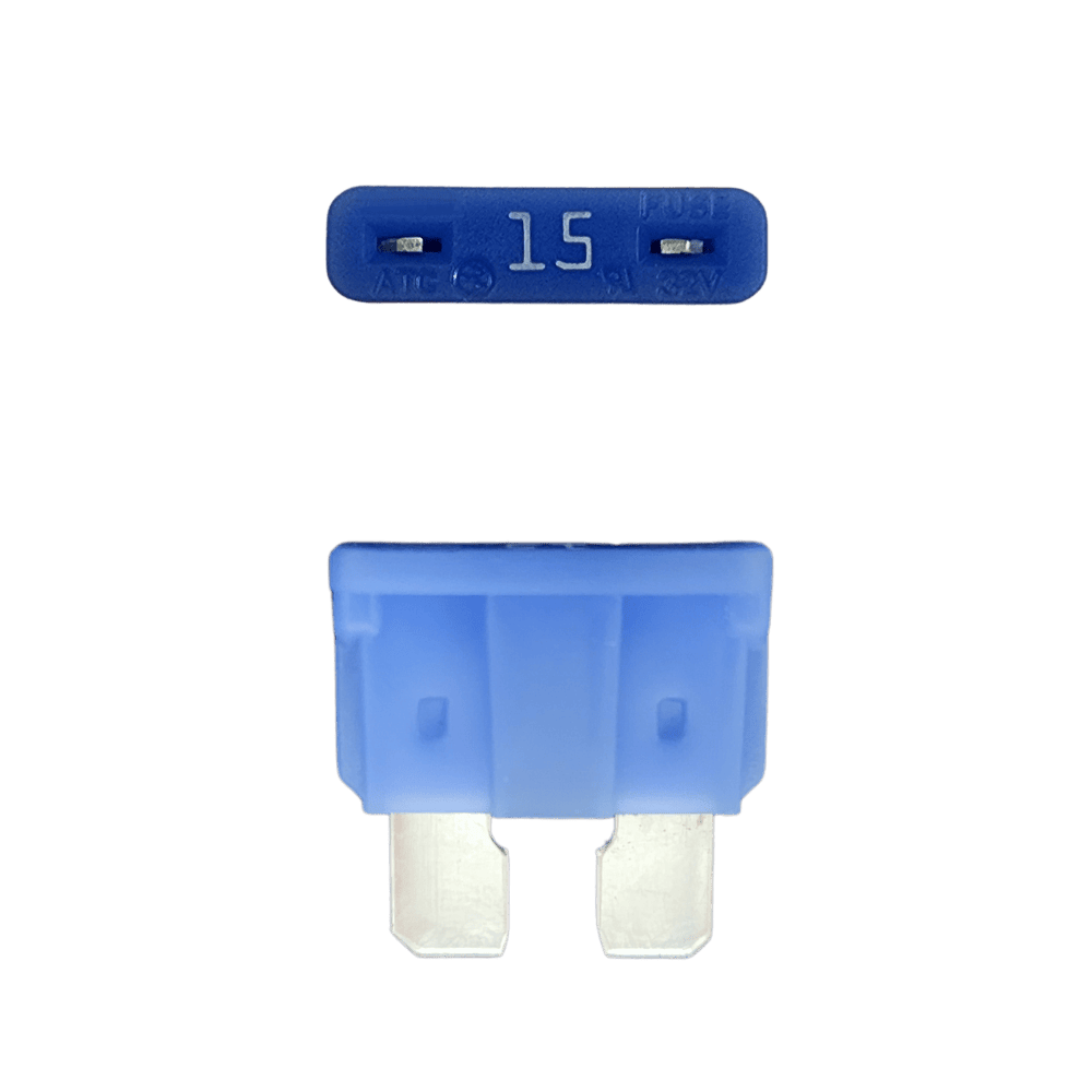 Exotronic 15A ATO/ATC Standard Automotive Blade Fuse
