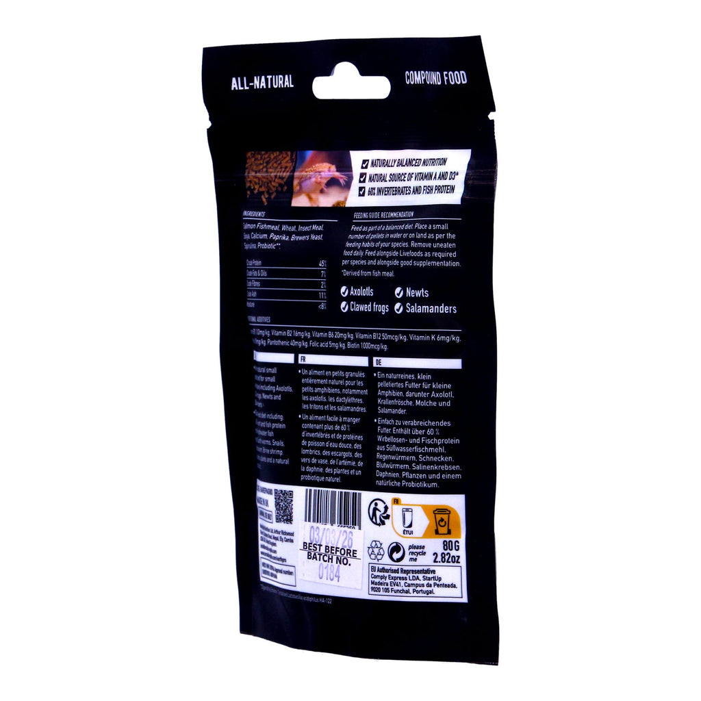 Arcadia Earth Pro Amphibian Aquatic Gold 80g Axolotls