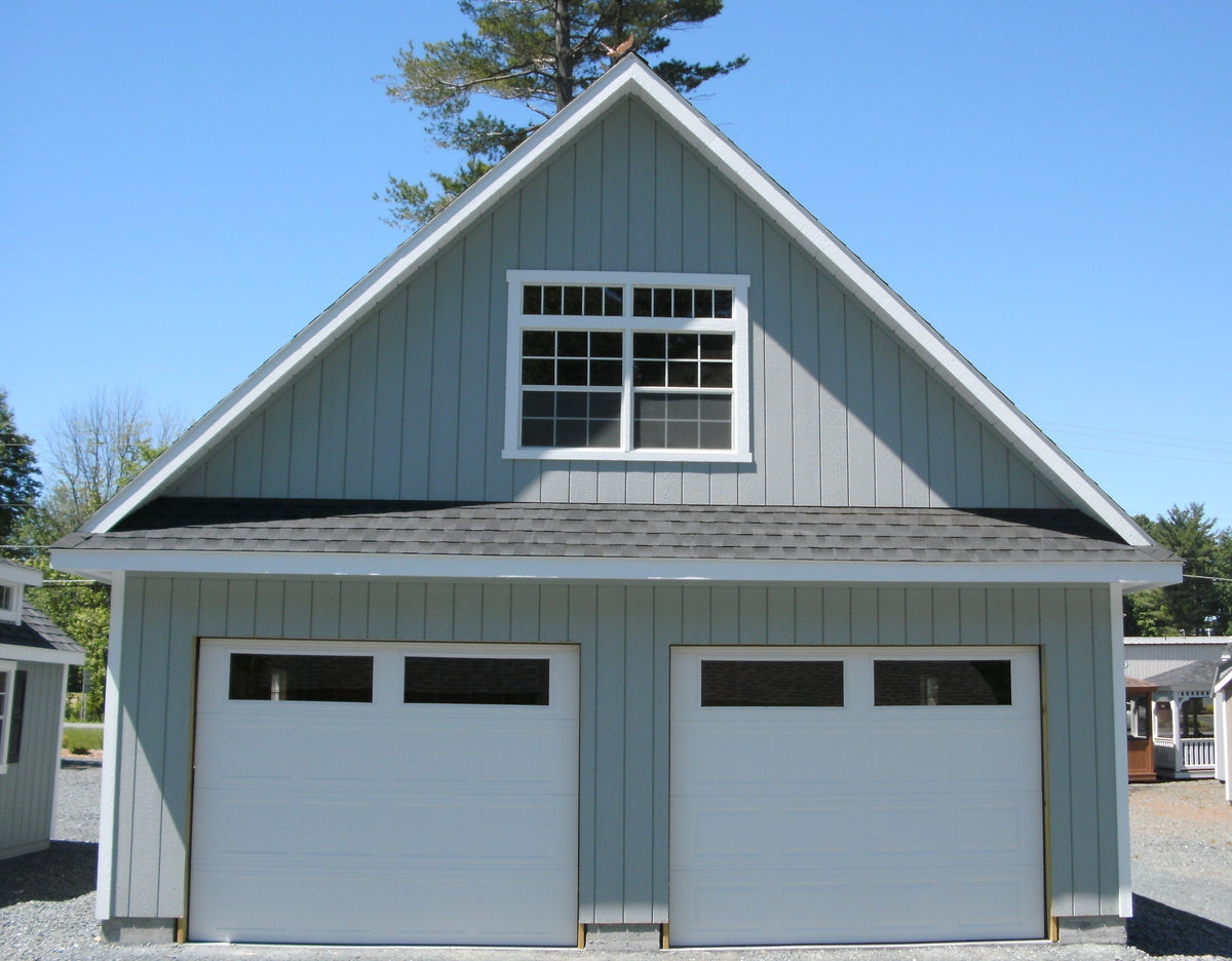 DISPLAY- 24' X 24' DURATEMP GARAGE- ZOOK GRAY