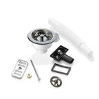 90mm Waste and Overflow for Astini, RAK, Rangemaster Ceramic Sink