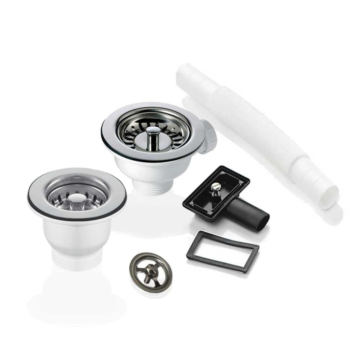 90 & 65mm Basket Strainer Waste for Astini, RAK, Rangemaster Ceramic Sink