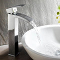 Tidal Tall Basin Mixer Tap - Chrome