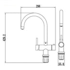 Astini Hot Stream 3.0 3-in-1 Boiling Hot Water Kitchen Tap & Filter