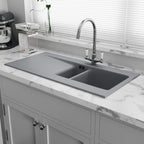 Astini Desire 150 1.5 Bowl Matt Ceramic Kitchen Sink & Waste