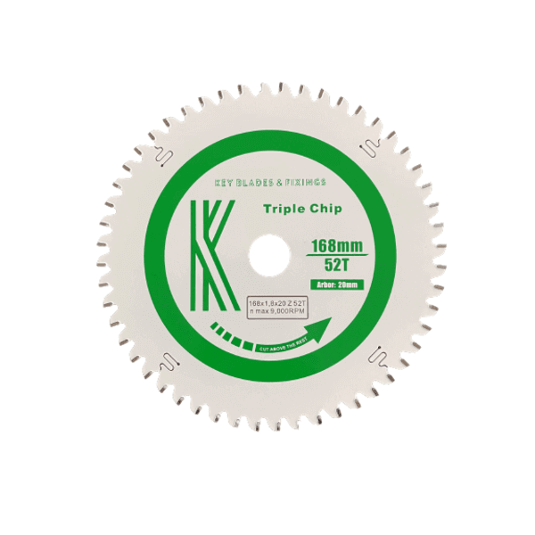 Circular Saw Blades 168mm x 20mm x 1.8mm 52T TCG Festool 2282