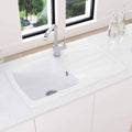 Astini Harrison 1.0 Bowl Composite Synthetic Kitchen Sink & Waste