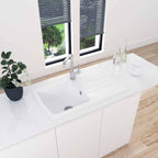 Astini Harrison 1.0 Bowl Composite Synthetic Kitchen Sink & Waste