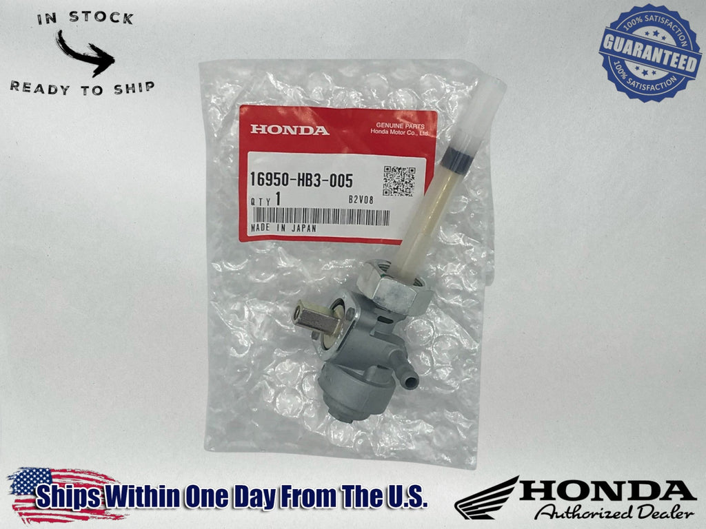 Honda OEM Petcock Fuel Filter Assembly 16950-HB3-005 - 86-88 TRX200 SX Fourtrax