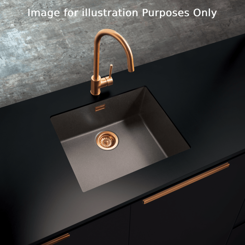 Astini Dante 500 1.0 Bowl Granite Undermount Kitchen Sink & Waste